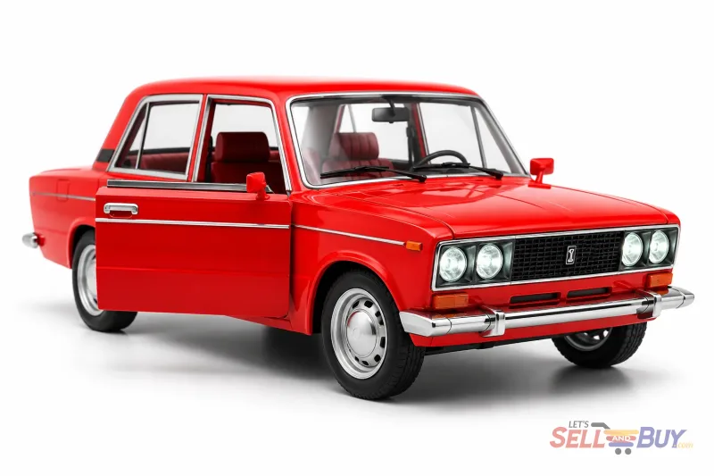 مجسم Lada VAZ 2106 أحمر 1:24